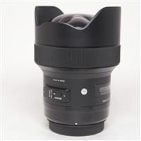 Used Sigma 14mm f/1.8 DG HSM Art Lens Canon EF