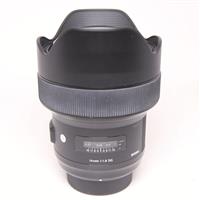 Used Sigma 14mm f/1.8 DG HSM Art Lens Nikon F
