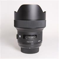 Used Sigma 14mm f/1.8 DG HSM Art Lens Nikon F