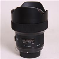 Used Sigma 14mm f/1.8 DG HSM Art Lens Nikon F
