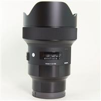 Used Sigma 14mm f/1.8 DG HSM Art Lens Sony E