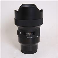 Used Sigma 14mm f/1.8 DG HSM Art Lens Sony E