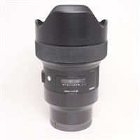 Used Sigma 14mm f/1.8 DG HSM Art Lens Sony E
