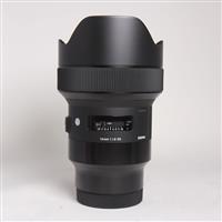 Used Sigma 14mm f/1.8 DG HSM Art Lens - L Mount