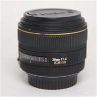 Used Sigma 30mm f/1.4 EX DC HSM - Canon