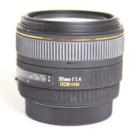 Used Sigma 30mm f/1.4 EX DC HSM - Canon