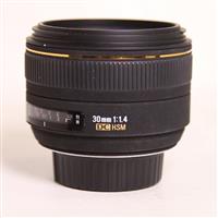 Used Sigma 30mm f/1.4 EX DC HSM - Nikon
