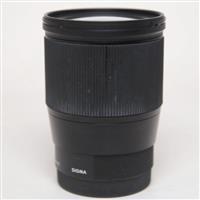 Used Sigma 16mm f/1.4 DC DN Contemporary Lens Sony E