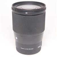 Used Sigma 16mm f/1.4 DC DN Contemporary Lens Sony E