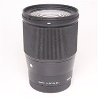 Used Sigma 16mm f/1.4 DC DN Contemporary Lens Sony E