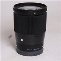 Used Sigma 16mm f/1.4 DC DN Contemporary Lens Sony E