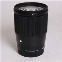 Used Sigma 16mm f/1.4 DC DN Contemporary Lens Sony E