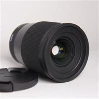 Used Sigma 16mm f/1.4 DC DN Contemporary Lens Sony E