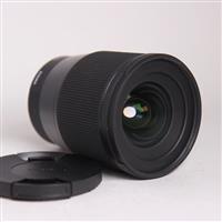 Used Sigma 16mm f/1.4 DC DN Contemporary Lens Sony E