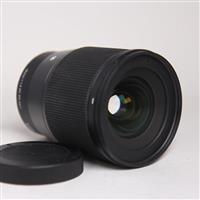 Used Sigma 16mm f/1.4 DC DN Contemporary Lens Sony E