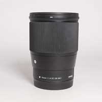 Used Sigma 16mm f/1.4 DC DN Contemporary - Canon M Mount