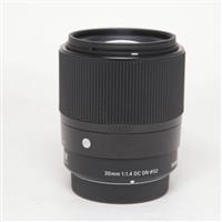 Used Sigma 30mm f/1.4 DC DN Contemporary Lens Micro Four Thirds