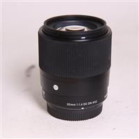 Used Sigma 30mm f/1.4 DC DN Contemporary Lens Micro Four Thirds