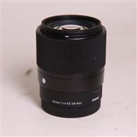 Used Sigma 30mm f/1.4 DC DN Contemporary Lens Sony E