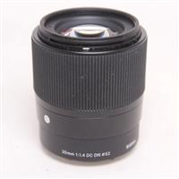 Used Sigma 30mm f/1.4 DC DN Contemporary Lens Sony E