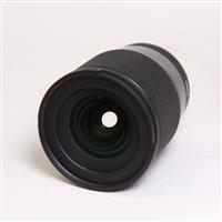 Used Sigma 16mm f/1.4 DC DN Contemporary Lens for Fujifilm X Mount