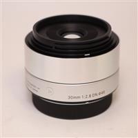 Used Sigma 30mm f/2.8 DN-Silver Micro Four Thirds