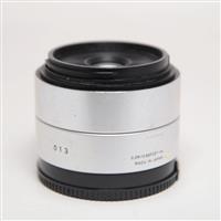 Used Sigma 30mm f/2.8 DN - Sony E-Mount - Silver