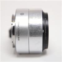 Used Sigma 30mm f/2.8 DN - Sony E-Mount - Silver