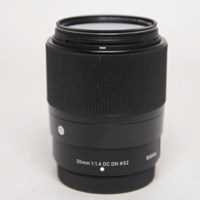 Used Sigma 30mm f/1.4 DC DN Contemporary Lens for Fujifilm X Mount