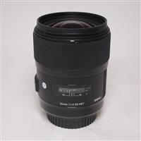 Used Sigma 35mm f/1.4 DG HSM Art Lens Canon EF