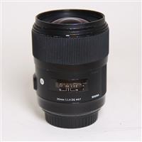 Used Sigma 35mm f/1.4 DG HSM Art Lens Canon EF