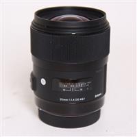 Used Sigma 35mm f/1.4 DG HSM Art Lens Canon EF