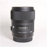 Used Sigma 35mm f/1.4 DG HSM Art Lens Canon EF