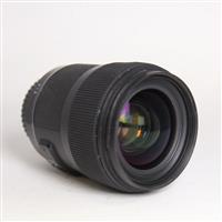 Used Sigma 35mm f/1.4 DG HSM Art Lens Canon EF