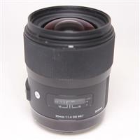 Used Sigma 35mm f/1.4 DG HSM Art Lens Canon EF