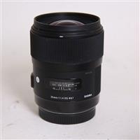 Used Sigma 35mm f/1.4 DG HSM Art Lens Canon EF