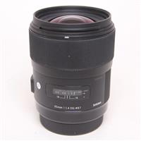 Used Sigma 35mm f/1.4 DG HSM Art Lens Canon EF