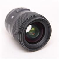 Used Sigma 35mm f/1.4 DG HSM Art Lens Canon EF
