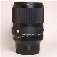 Used Sigma 35mm f/1.4 DG HSM Art Lens Sony E