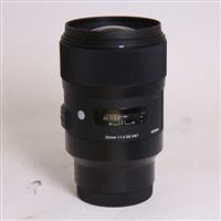 Used Sigma 35mm f/1.4 DG HSM Art Lens Sony E