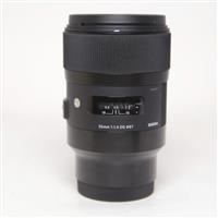 Used Sigma 35mm f/1.4 DG HSM Art Lens Sony E