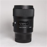 Used Sigma 35mm f/1.4 DG HSM Art Lens - L Mount