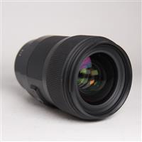 Used Sigma 35mm f/1.4 DG HSM Art Lens - L Mount