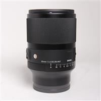 Used Sigma 35mm f/1.4 DG DN Art Lens For Sony E