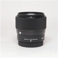 Used Sigma 56mm f/1.4 DC DN Contemporary Lens for Fujifilm X Mount