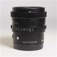 Used Sigma 35mm f/2 DG DN Contemporary Lens For Sony E