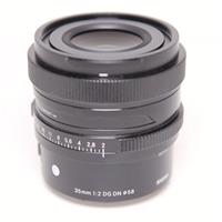 Used Sigma 35mm f/2 DG DN Contemporary Lens For Sony E