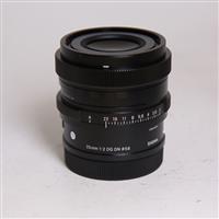 Used Sigma 35mm f/2 DG DN Contemporary Lens For L Mount
