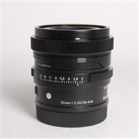Used Sigma 35mm f/2 DG DN Contemporary Lens For L Mount