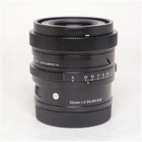 Used Sigma 35mm f/2 DG DN Contemporary Lens For L Mount